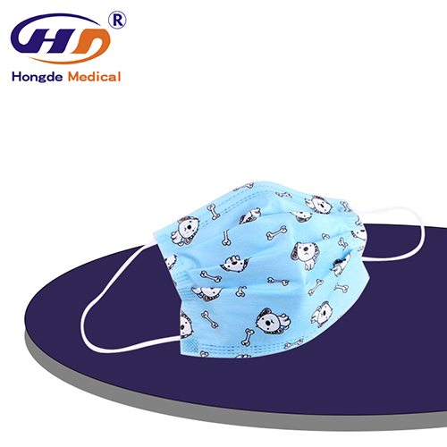 100% Original 3m Cool Flow N95 -
Custom Kids Children Cartoon 3ply Face Mask With Ear Loop – Anji detail pictures