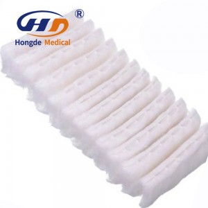 Absorbent Hydrophilic Zigzag Cotton Surgery Disposable Highly Soft Folded Cotton 100% Cotton for Medical Use