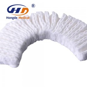 Absorbent Hydrophilic Zigzag Cotton Surgery Disposable Highly Soft Folded Cotton 100% Cotton for Medical Use