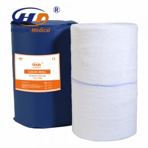 Absorbent Steril Gauze Rolls for Wound Hemostasis or Surgical Dressings High Quality Gauze Rolls