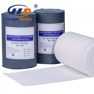 Absorbent Steril Gauze Rolls for Wound Hemostasis or Surgical Dressings High Quality Gauze Rolls