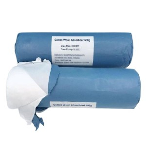 100% pure dental cotton rolls 100g high quality absorbent cotton roll