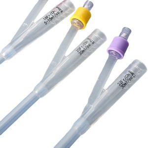 Disposable 2-way foley catheter