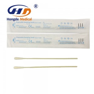 Environmental Sampling Swab Individual Sterile Packed Disposable Swab Nylon Nasopharyngeal Swab