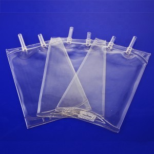 PVC non-pvc IV infusion bag double ports
