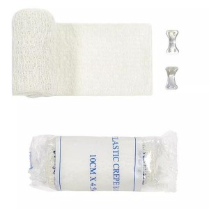 Natural White Spandex Crepe Bandage