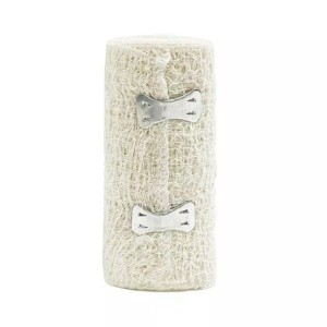 Natural White Spandex Crepe Bandage