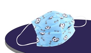 Chinese wholesale 3 Ply Disposable Face Mask -
 Custom Kids Children Cartoon 3ply Face Mask With Ear Loop  – Anji