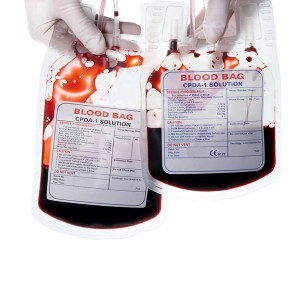 Blood Collection Bag with Leukocyte Filter