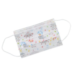 Custom Kids Children Cartoon 3ply Face Mask With Ear Loop