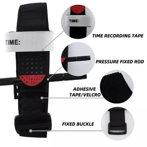 Disposable Emergency Metal Nylon Tourniquet