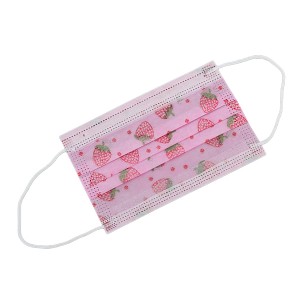 Custom Kids Children Cartoon 3ply Face Mask With Ear Loop