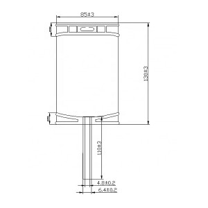 PVC non-pvc IV infusion bag double ports