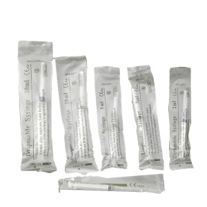 Disposable normal type 1cc 2cc injection syringe